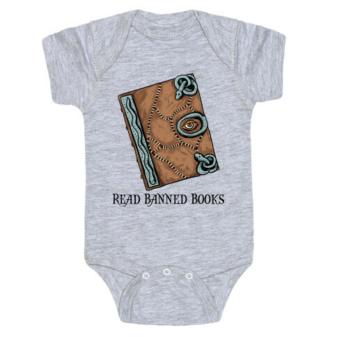 Read Banned Books Spellbook Baby One-Piece