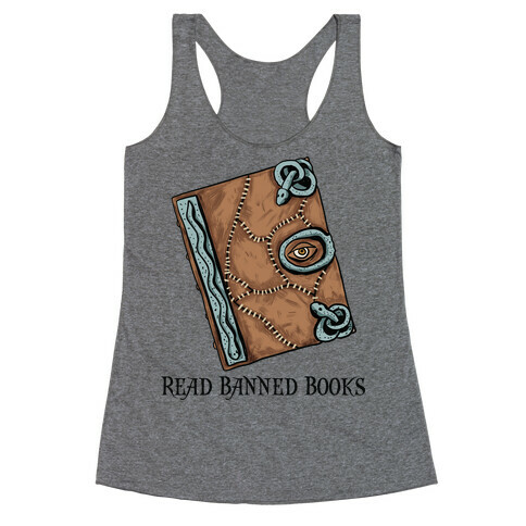 Read Banned Books Spellbook Racerback Tank Top