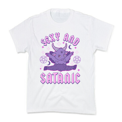 Sexy and Satanic Baphomet Kids T-Shirt