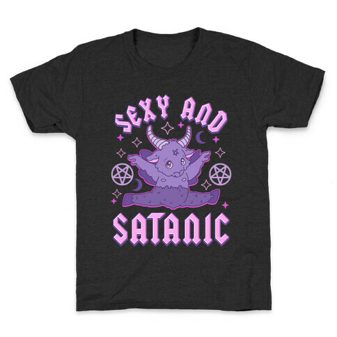 Sexy and Satanic Baphomet Kids T-Shirt