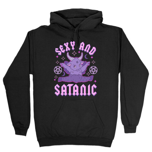 Sexy and Satanic Baphomet Hooded Sweatshirt