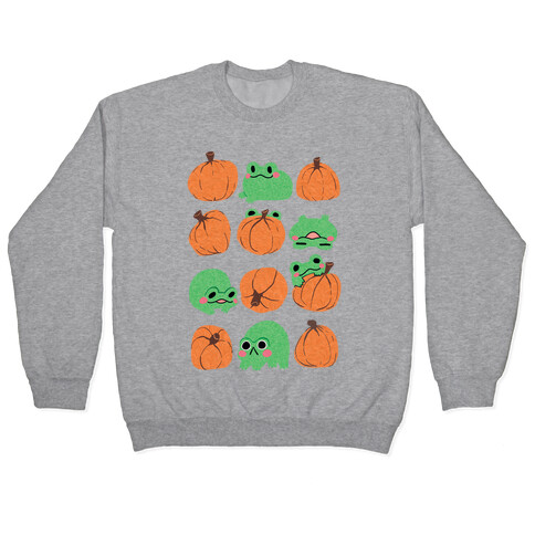 Pumpkins Frogs Pullover