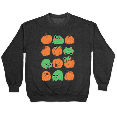 Pumpkins Frogs Pullover
