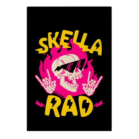 Skella Rad Garden Flag