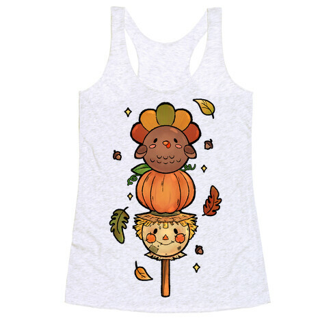 Thanksgiving Dango Racerback Tank Top