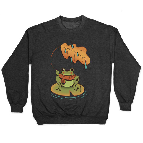 Rainy Fall Frog Pullover