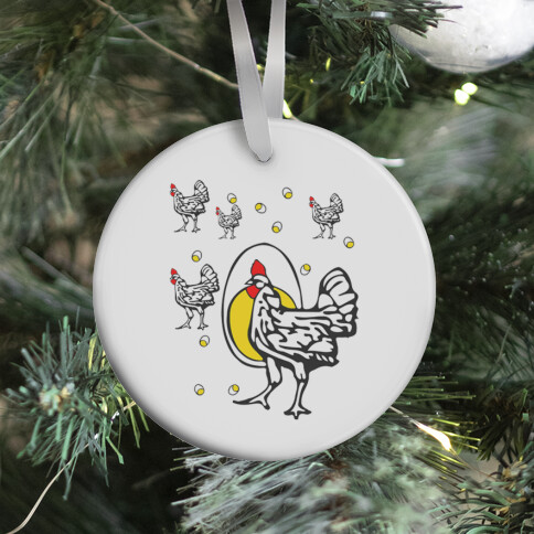 Roseanne's Chicken Shirt Ornament