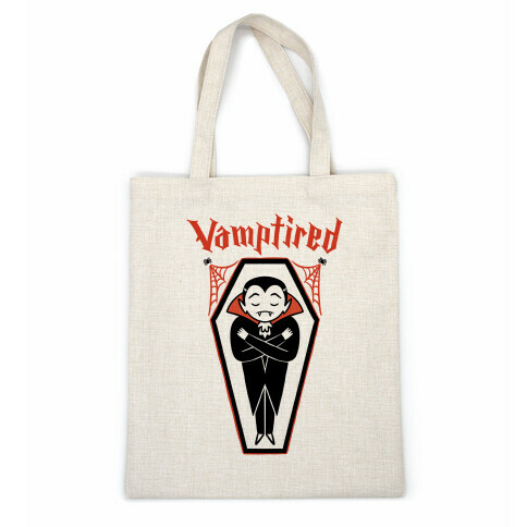 Vamptired Tired Vampire Casual Tote