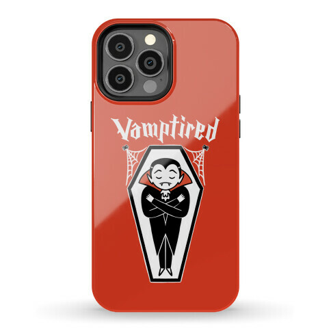 Vamptired Tired Vampire Phone Case
