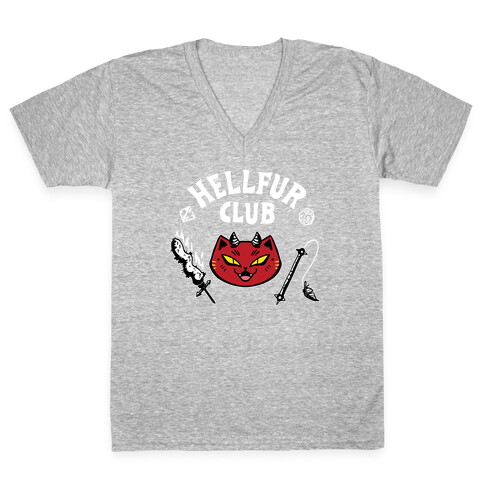 Hellfur Club V-Neck Tee Shirt