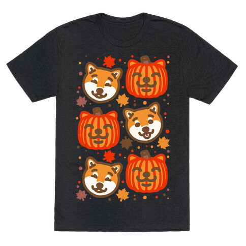 Shiba Inu Pumpkins T-Shirt