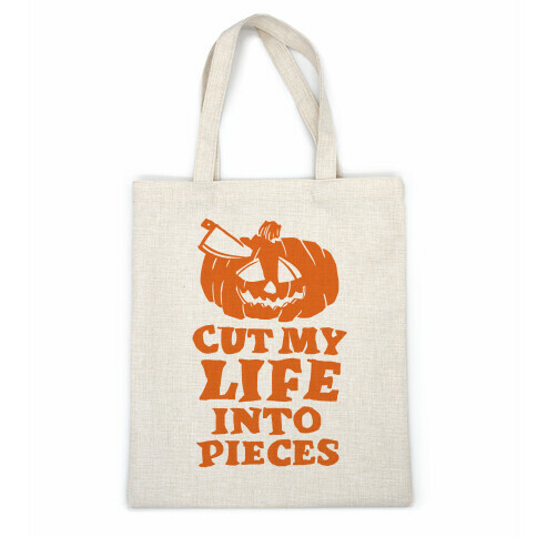 Cut My Life Into Pieces Halloween Casual Tote