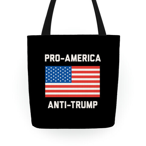 Pro-America Anti-Trump Tote