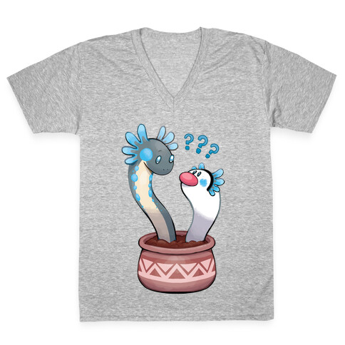 Wiggly Imposter V-Neck Tee Shirt