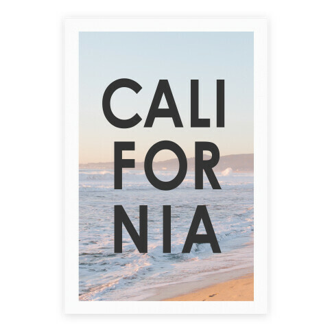 California Poster