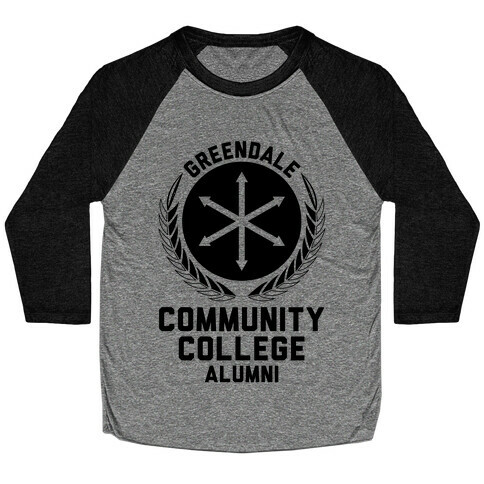 Greendale Community College Alumni Baseball Tee