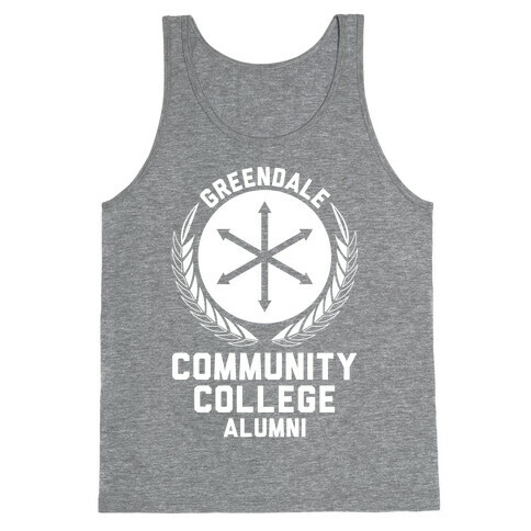 Greendale Community College Alumni Tank Top