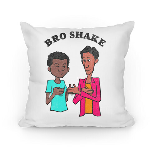 Bro Shake (Vintage) Pillow