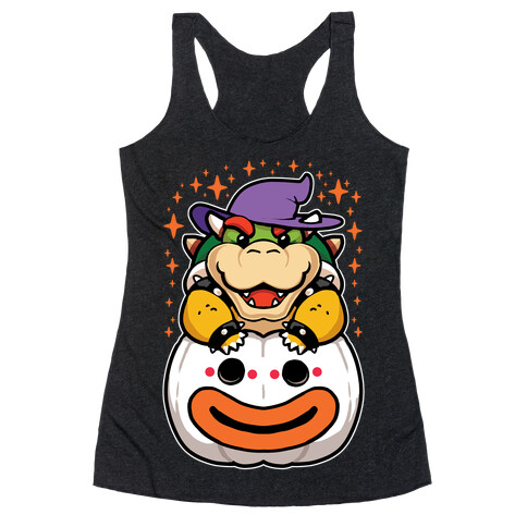 Cute Halloween Bowser Racerback Tank Top