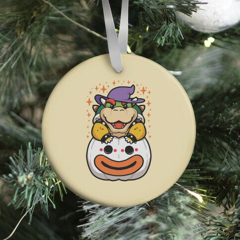 Cute Halloween Bowser Ornament