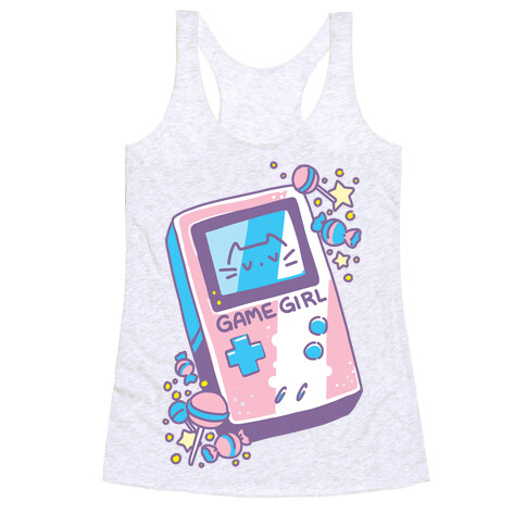 Game Girl - Trans Pride Racerback Tank Top