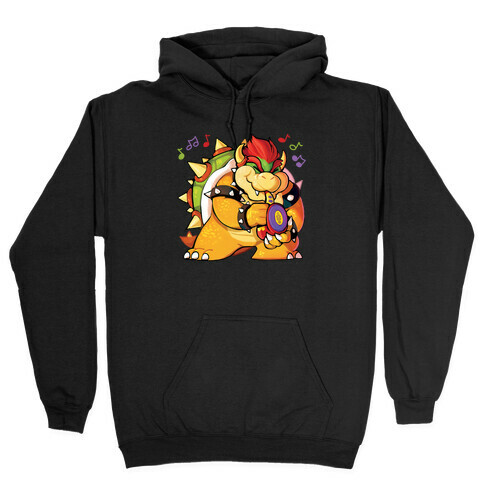 Sax-a-boom bowser Hooded Sweatshirt