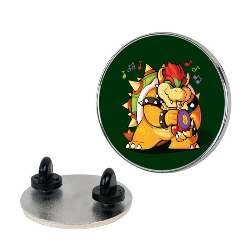 Sax-a-boom bowser Pin