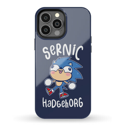 Derpy Sonic Sernic Hadgehorg Phone Case