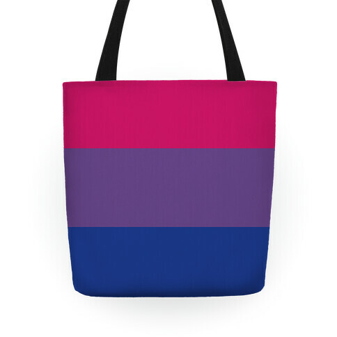 Bi Pride Flag Tote