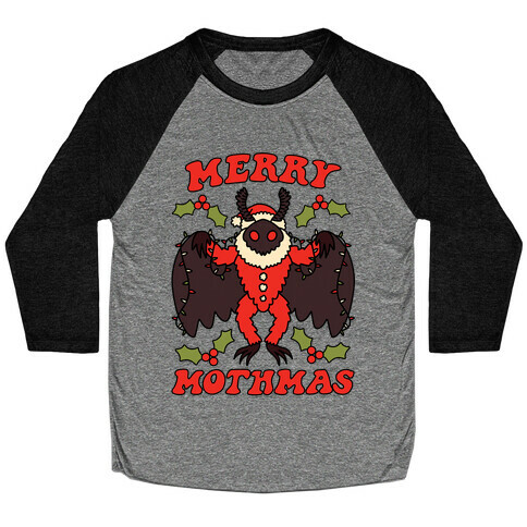 Merry Mothmas Baseball Tee