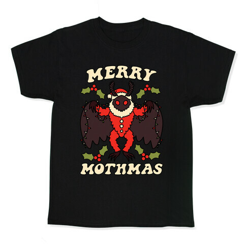 Merry Mothmas Kids T-Shirt