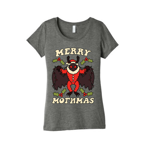 Merry Mothmas Womens T-Shirt