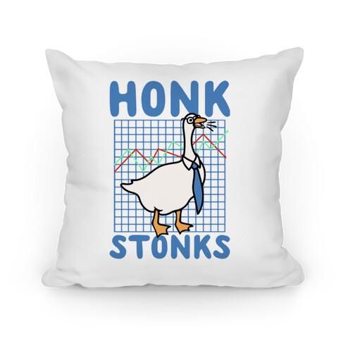 Honk Stonks Pillow