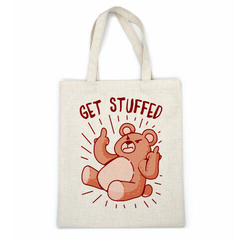 Get Stuffed Teddy Bear Casual Tote