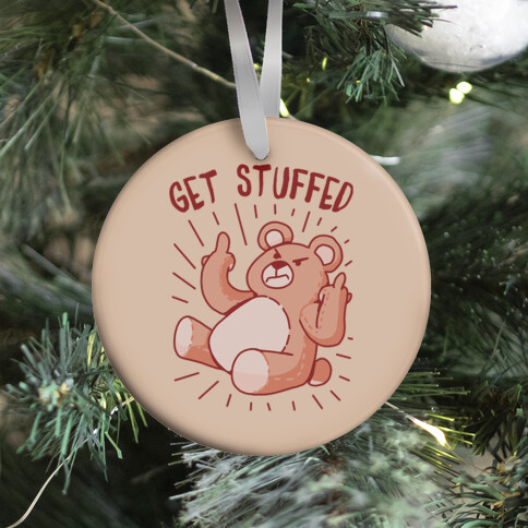 Get Stuffed Teddy Bear Ornament