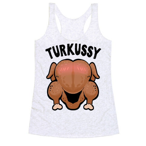 Turkussy (uncensored) Racerback Tank Top