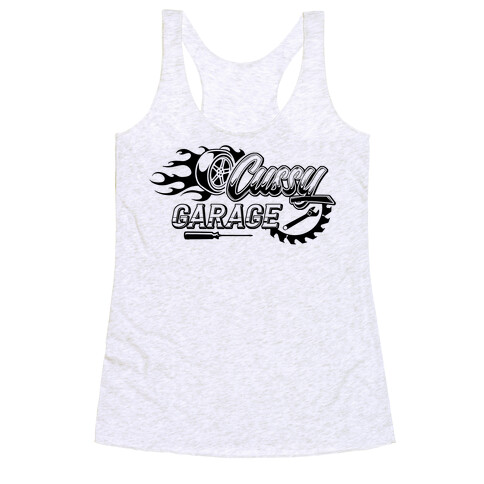 Cussy Garage Racerback Tank Top