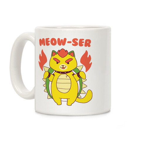 Meow-ser Bowser Coffee Mug