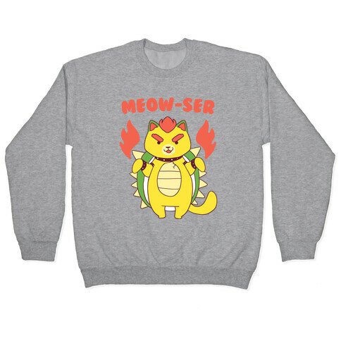 Meow-ser Bowser Pullover