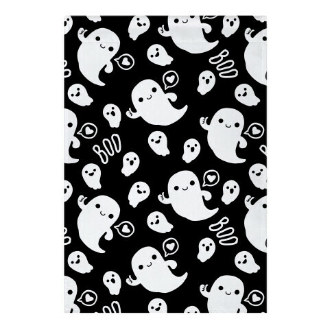 Cute Ghosts Garden Flag