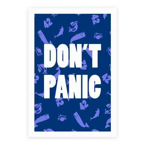 Don't Panic Poster