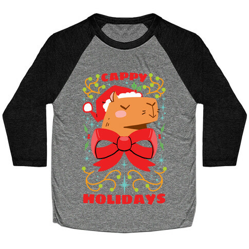  Cappy Holidays Baseball Tee