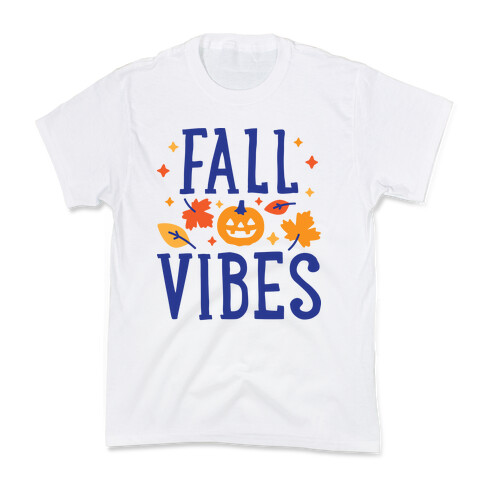 Fall Vibes Kids T-Shirt