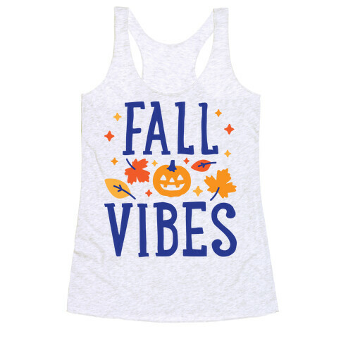 Fall Vibes Racerback Tank Top