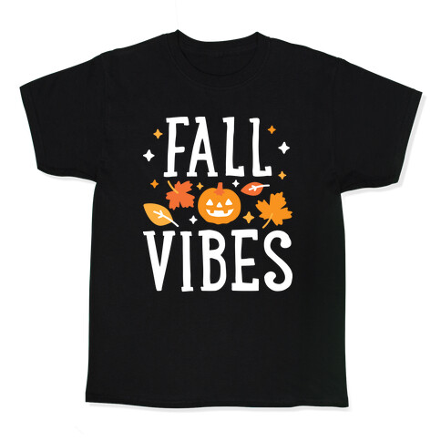 Fall Vibes Kids T-Shirt