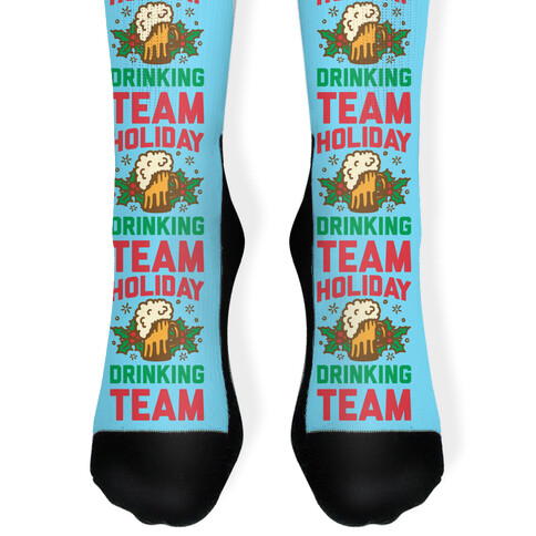 Holiday Drinking Team Sock