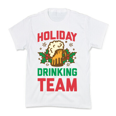 Holiday Drinking Team Kids T-Shirt