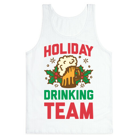 Holiday Drinking Team Tank Top