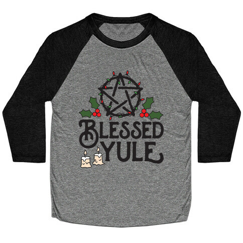 Blessed Yule Baseball Tee