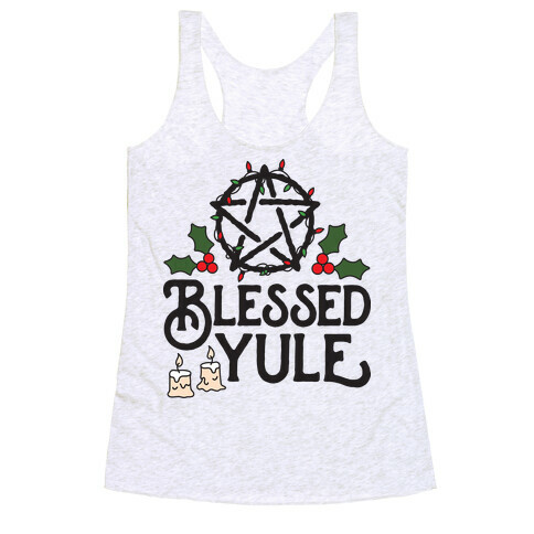 Blessed Yule Racerback Tank Top